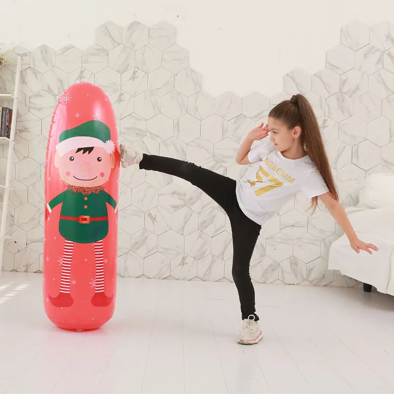 Детское оборудование тэквондо надувной кикбоксерский мешок свободный-стенд