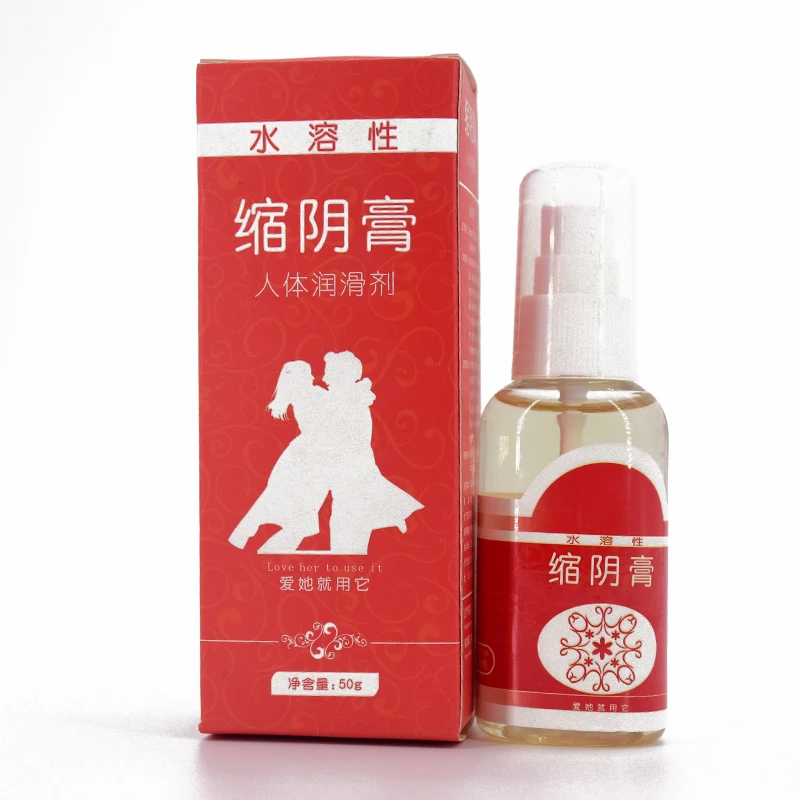 Шелковая Водорастворимая смазка Женский спрей для усадки 50 г лубрикант тела