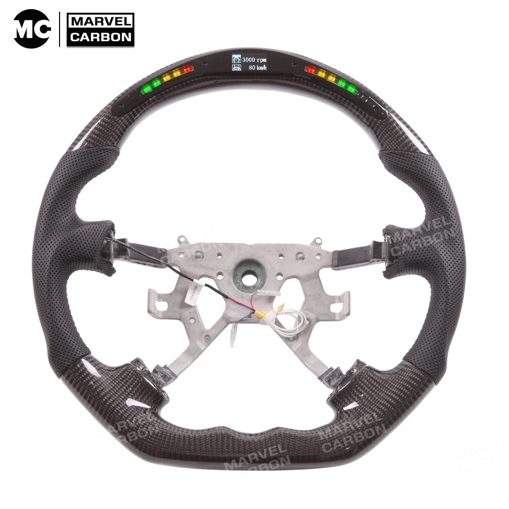 

Carbon Fiber LED Steering Wheel for Nissan Patrol Safari Y61