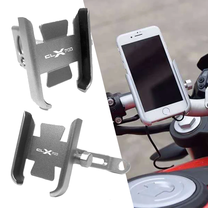 CLX700 LOGO For CFMOTO 700CLX 700CL-X 700 CLX 700 CL-X700 Motorcycle Accessories handlebar Mobile Phone Holder GPS stand bracket
