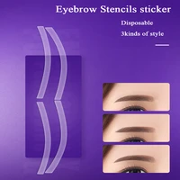 microblading accessories disposable eyebrow shaping sticker auxiliary template eyebrow stencil permanent makeup tools supplies