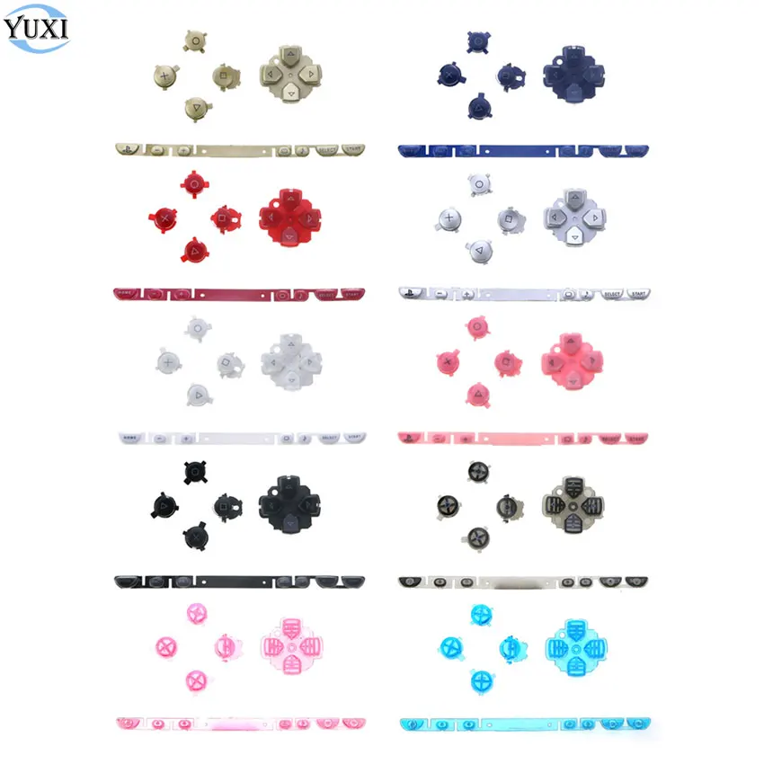 

YuXi For PSP1000 Housing Button Key D-pad Select Strat Home Button Replacement For Sony PSP 1000 Game Console