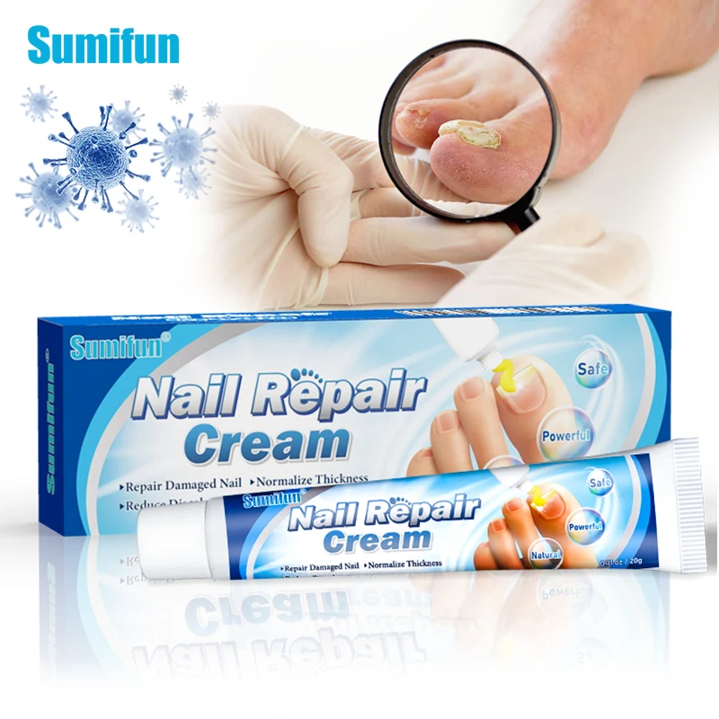 

1Box Sumifun Nail Treatment Essential Ointment Remove Onychomycosis Fungus Paronychia Promote Nail Growth Anti Infection Plaster