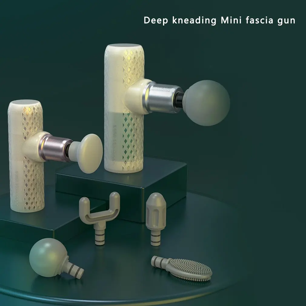 

High Frequency Muscle Relaxation Fitness Alloy Metal Body Mini Pocket Handheld Percussion Super Quiet Deep Tissue Massage