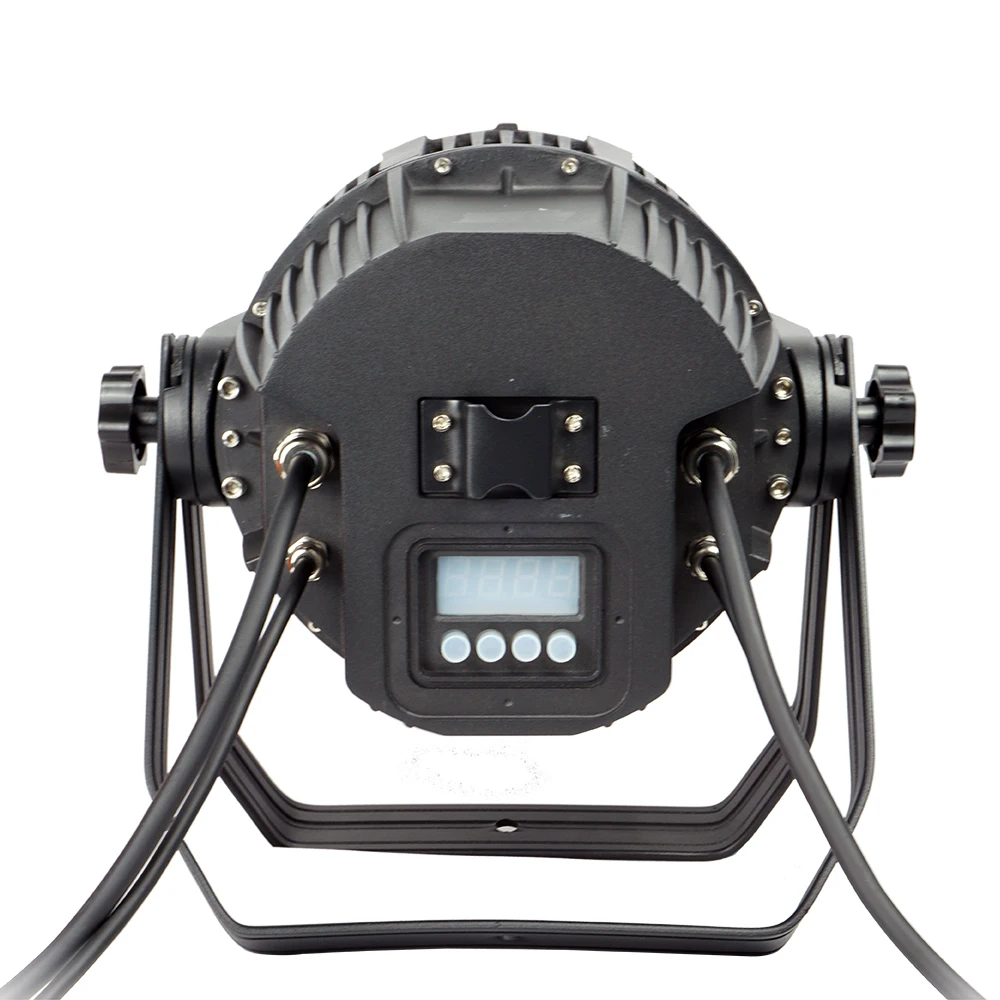 للبيع 4 مصابيح إضاءة خارجية 18 × 12 وات IP65 ، 4 في 1 ، مقاومة للماء ، إضاءة خارجية متعددة الألوان RGBW DMX512