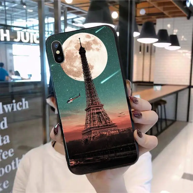 

France Paris the Eiffel Tower Phone Cases for iPhone 11 12 pro XS MAX 8 7 6 6S Plus X 5S SE 2020 mini