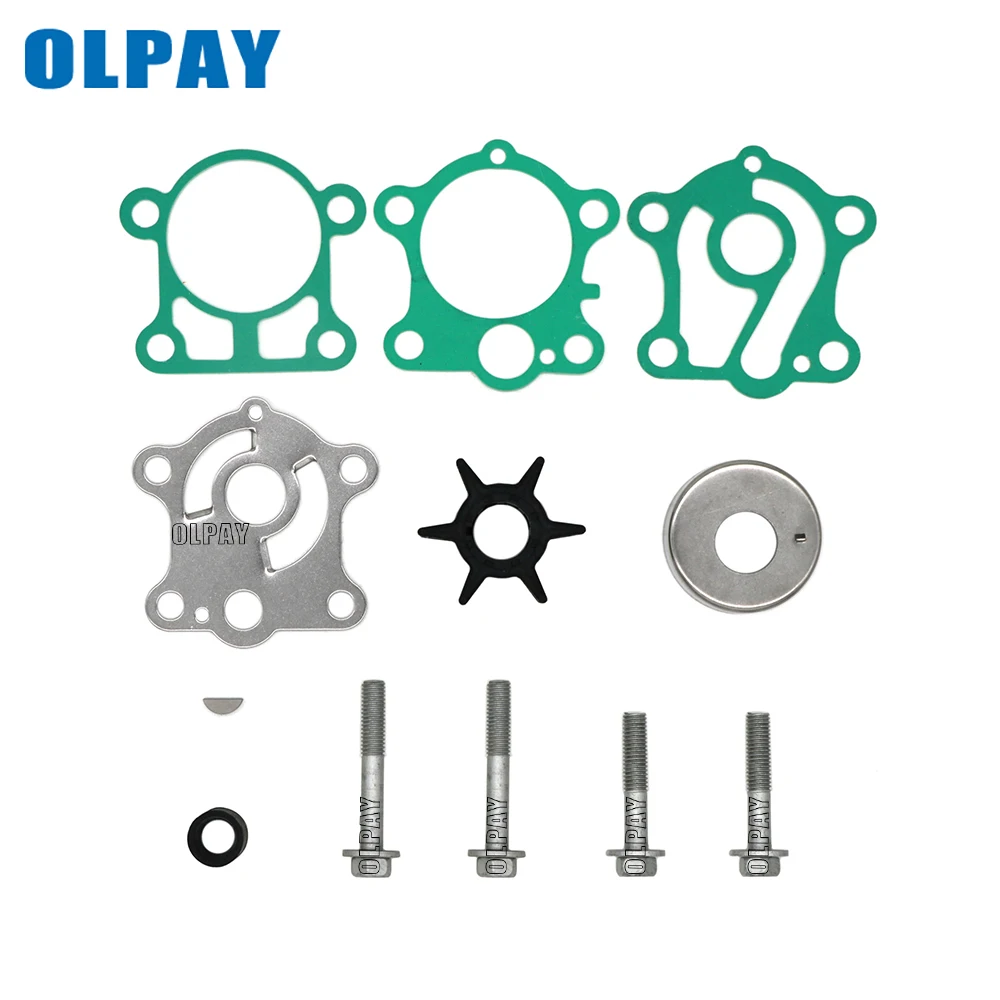 

Комплект для ремонта крыльчатки водяного насоса 663-W0078 для Yamaha 55HP 663-W0078-A0-00 Sierra 18-3425 663-W0078-00 663-W0078-01 663-W0078-A0