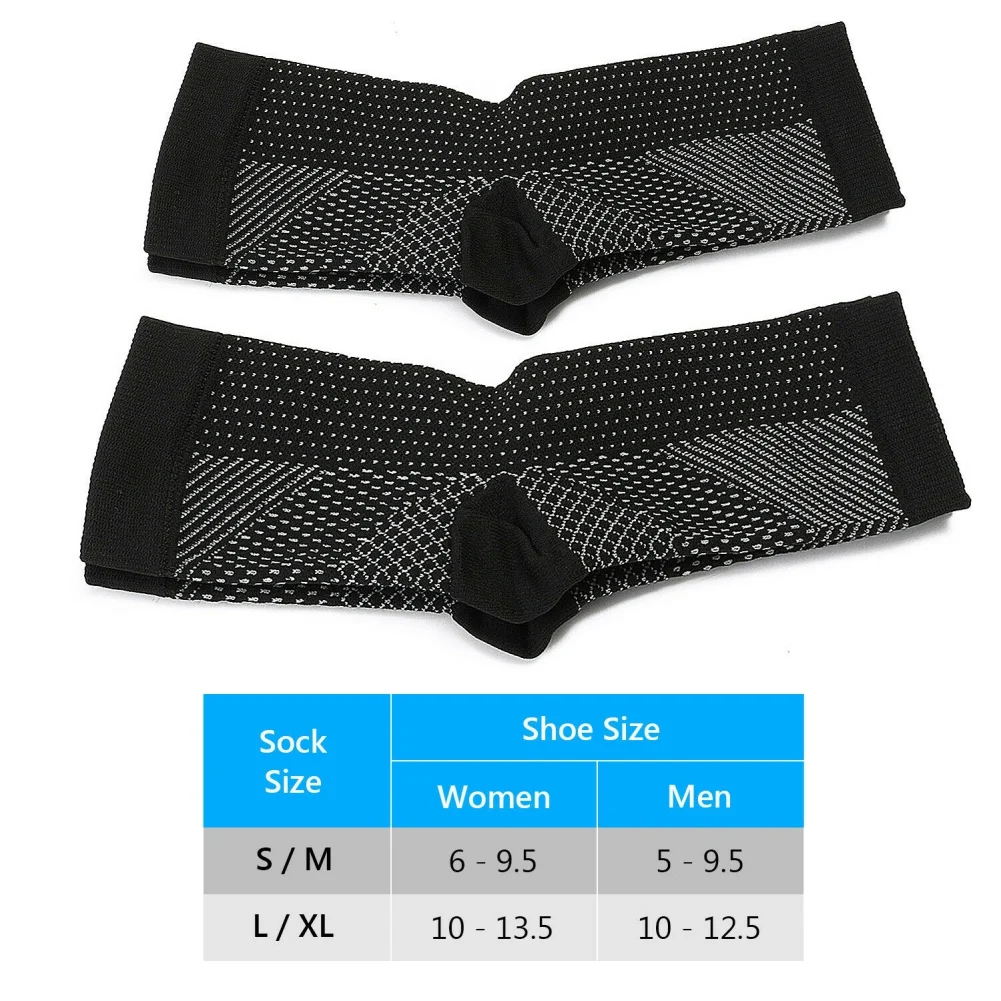 Облегчение боли носки до лодыжки женские ботильоны на каблуках Поддержка