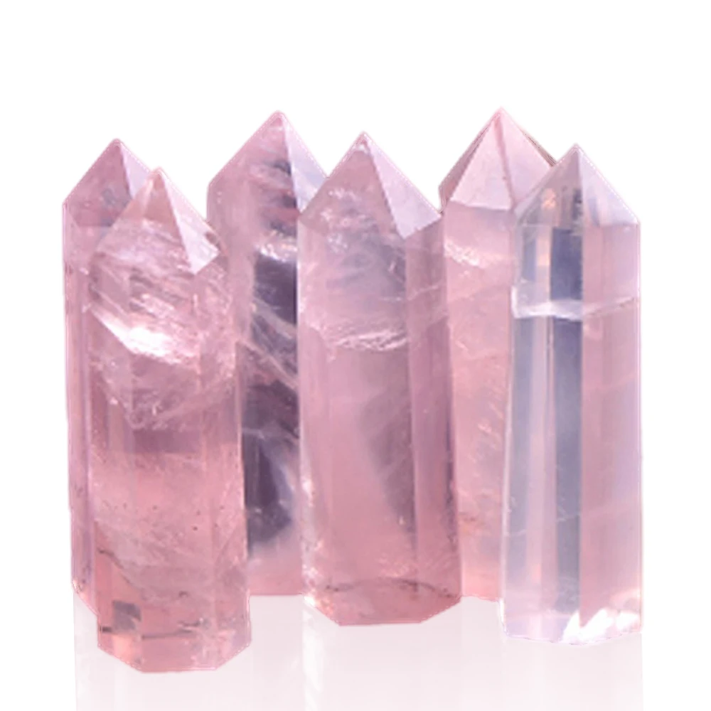 Натуральный Порошок Кристалл шесть призм Donghai необработанный камень порошок