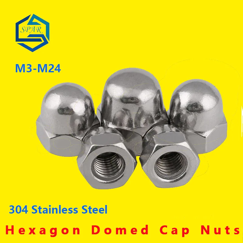 

Колпачки, гайки, декоративная крышка, полукруглая колпачок для орехов, колпачки для орехов, колпачки из нержавеющей стали 304