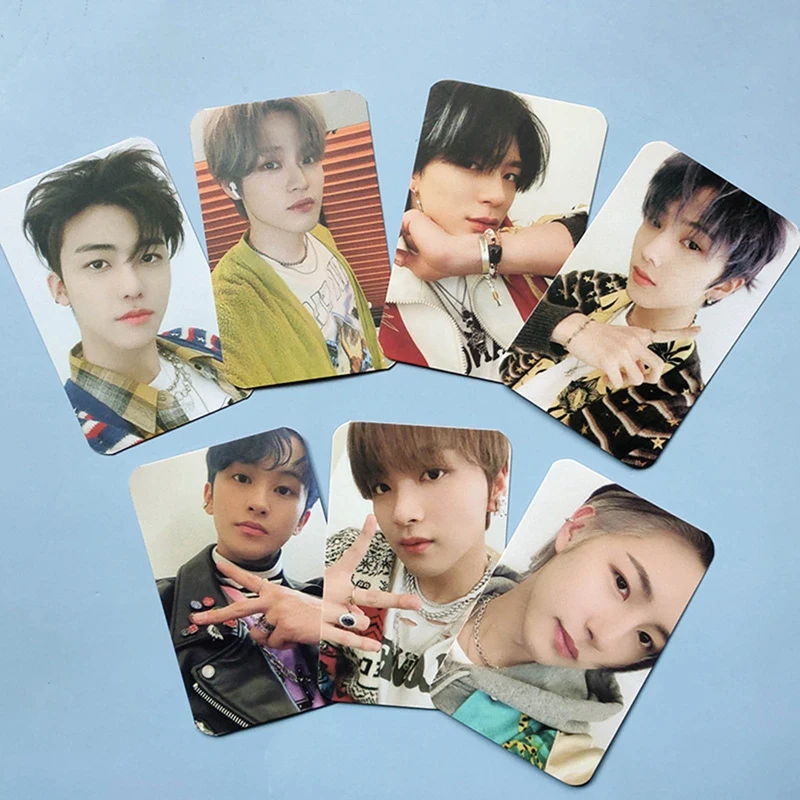 7 шт./компл. Kpop групповый альбом Фотокарточка с горячим соусом ломо-карточка