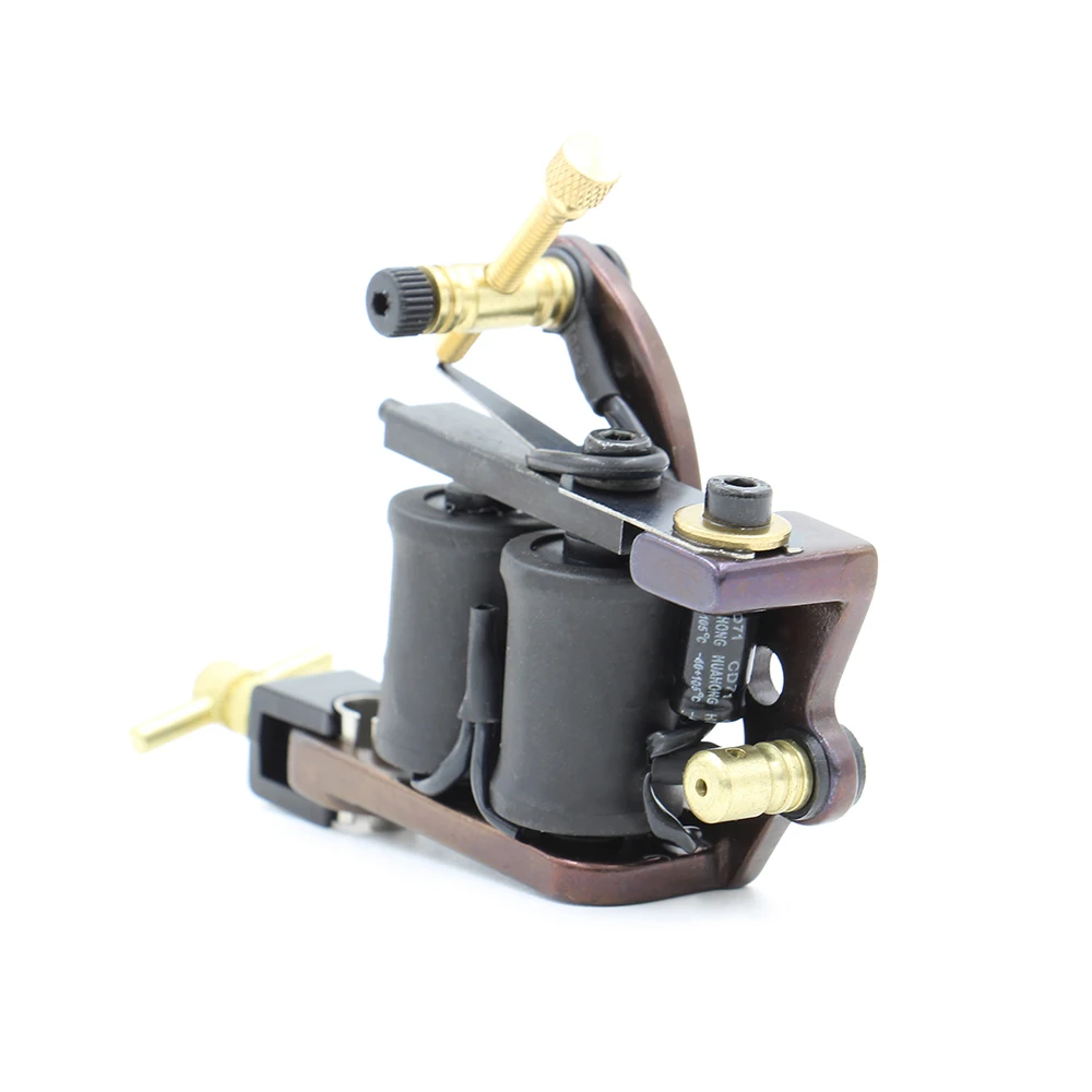 Машинка для татуировок EMALLA облицовки 10 деформаций железная машинка ручной