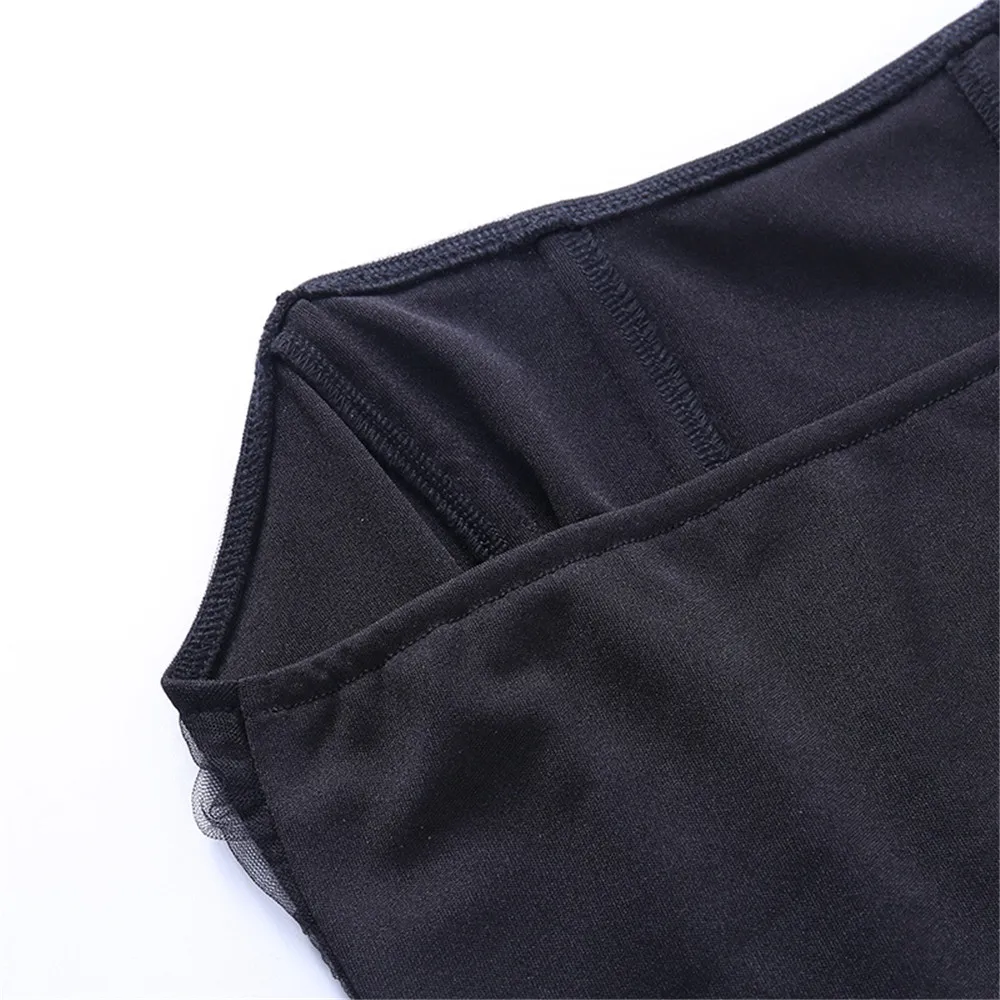 

Women Sexy Strapless Tube Tops Fashion Sleeveless Backless Solid Color Mesh Tunic Spring Leisure Basic Bodycon Summer Clothes