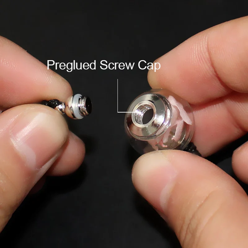 2 шт. 16 мм стеклянные браслеты с шариками винтовые бриллиантовые | Украшения и