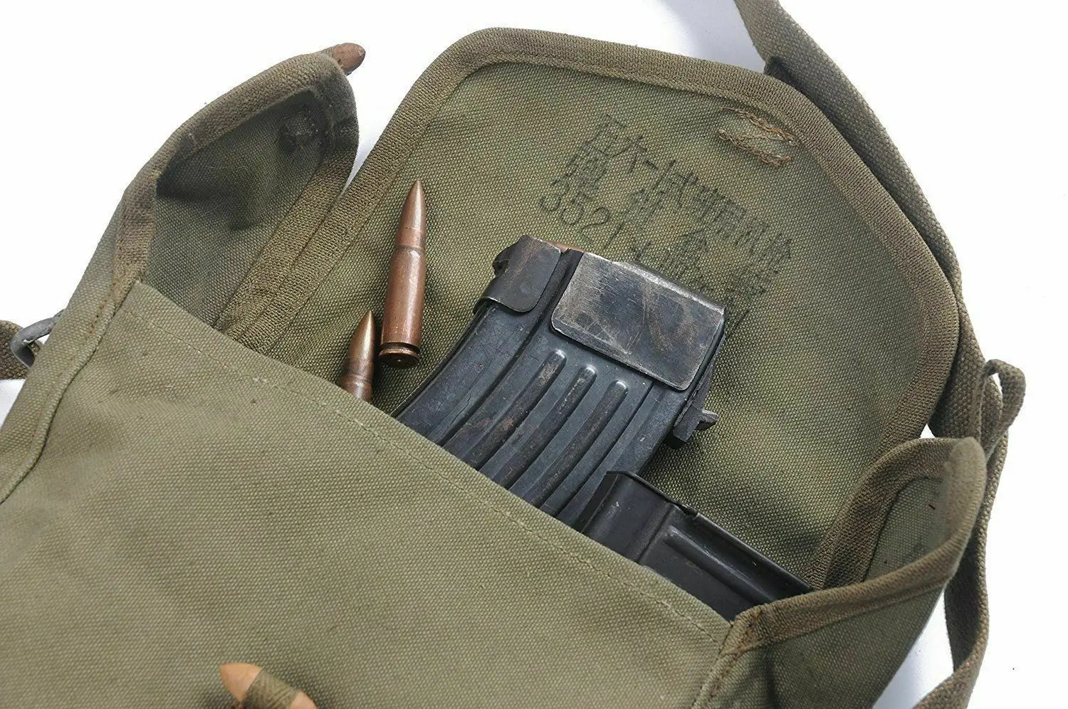 Оригинальные избыточные вьетнамские войны китайский барабан армия MAG боеприпасы
