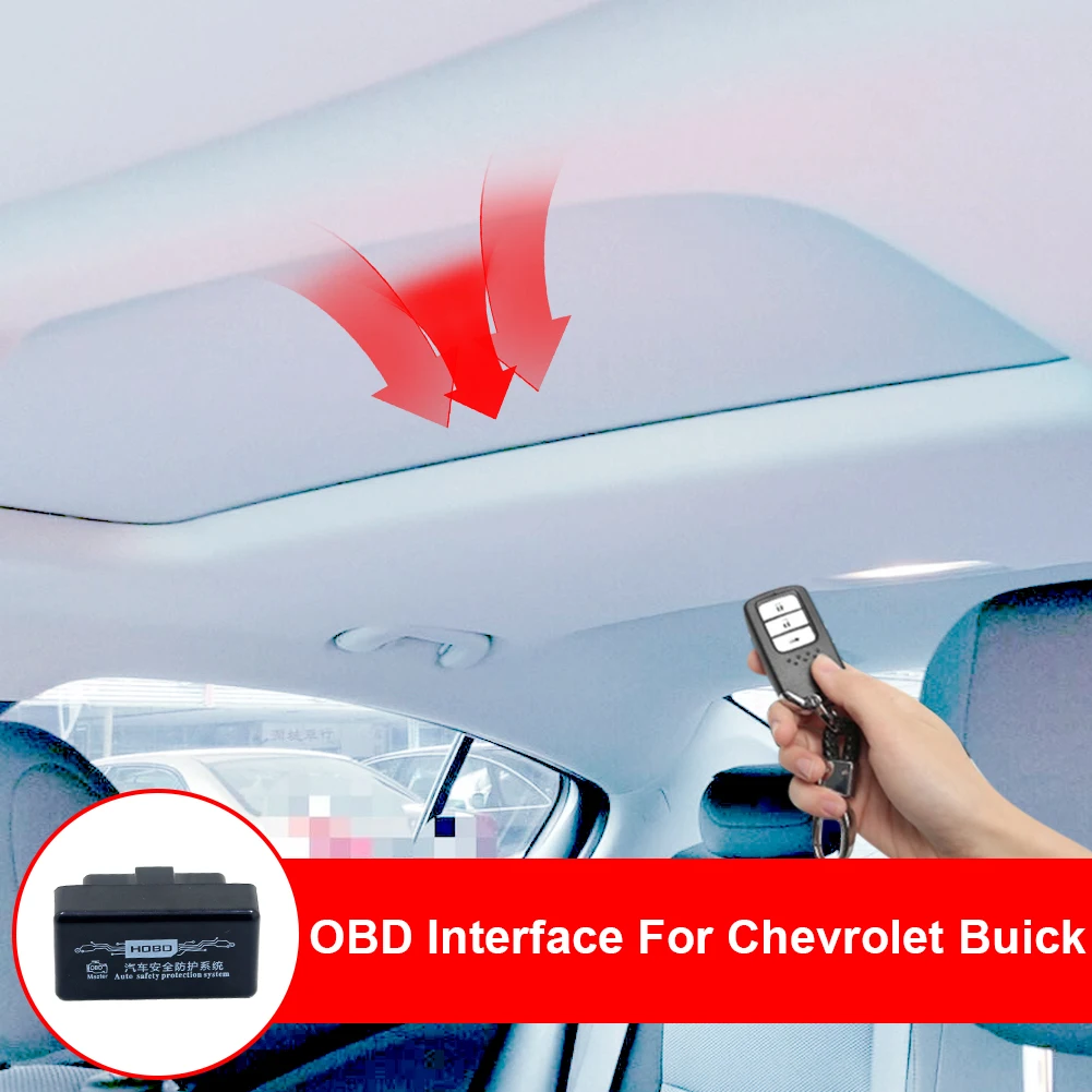 

OBD Auto Car Window Closer Vehicle Glass Door Sunroof Opening Closing Module System No Error Car for Chevrolet Cruze accessories