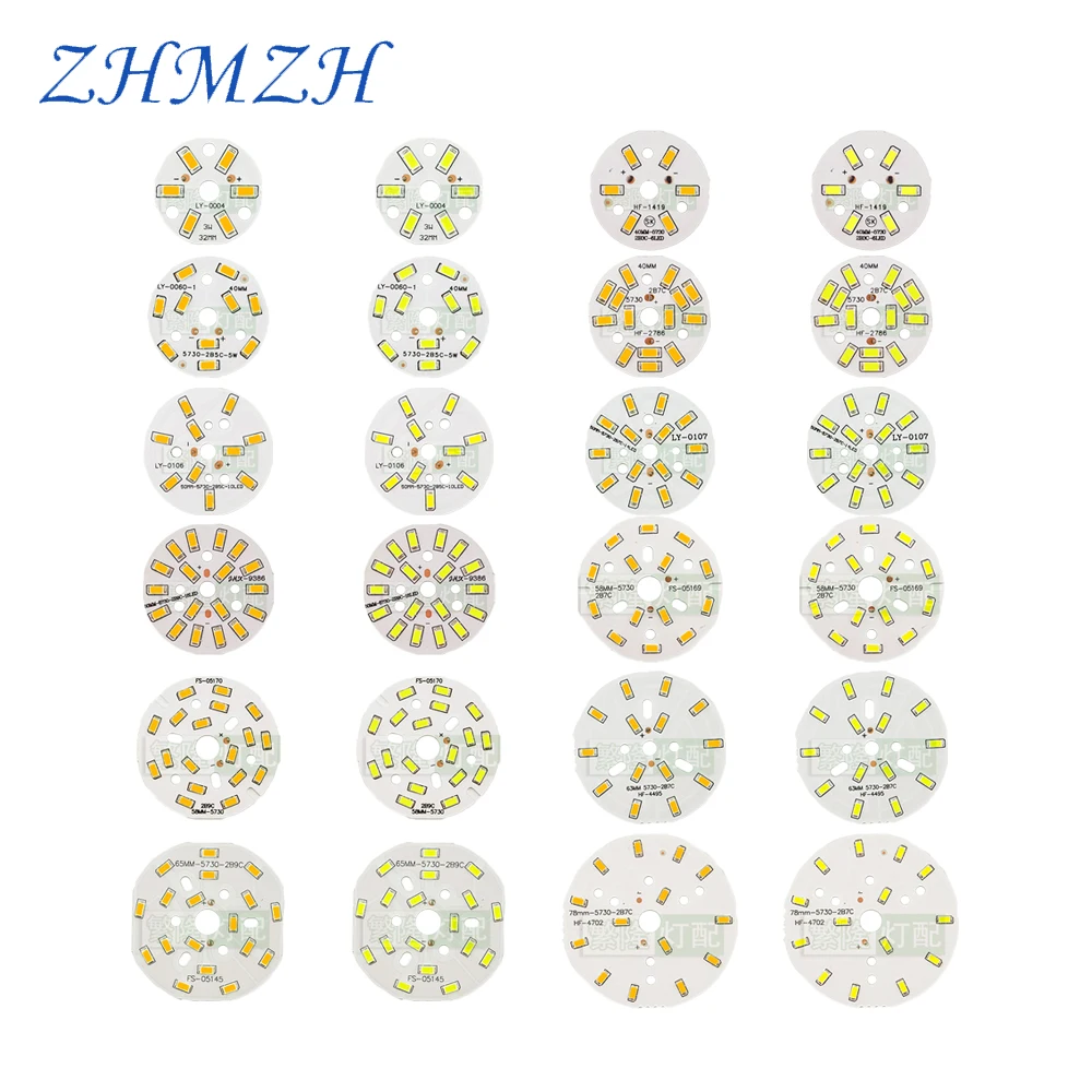 

5pcs/Lot 3W 5W 7W 9W LED Chips SMD5730 Constant Current 240mA 260mA Input Light Bead With Cold White/Warm DIY Downlight