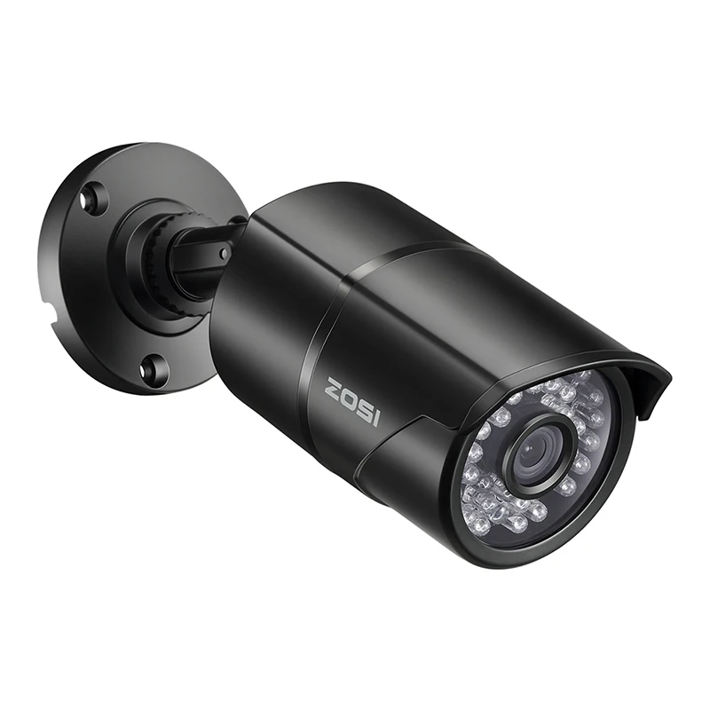 ZOSI 1080P TVI CVBS AHD CVI 4-в-1 для использования вне помещения видеонаблюдение купол Камера всепогодный домашнего видеонаблюдения Видео Камера - Цвет: Black 3