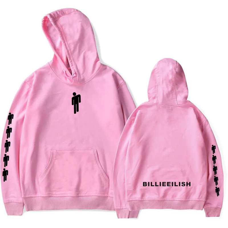 Billie Eilish, толстовка с капюшоном, топы с капюшоном, толстовки, Модные осенние свободные топы, сексуальные K-pops Harajuku топы, свитшоты для женщин и девушек - Цвет: HOODIES