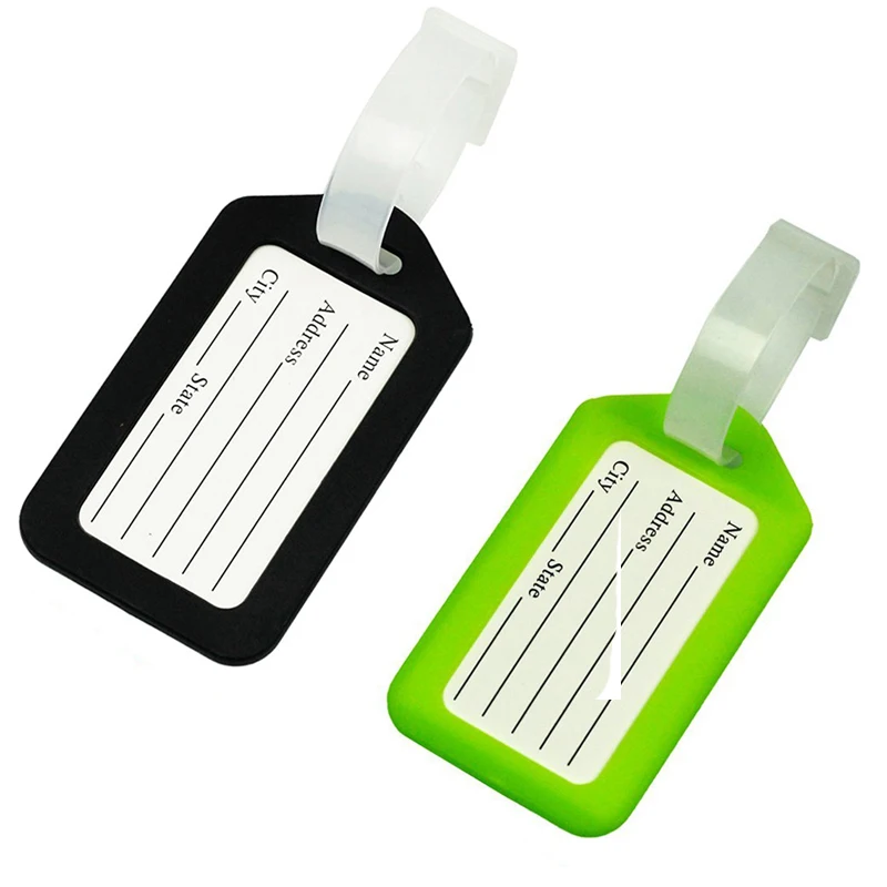 Акция! 10 шт бирки для багажа чемодана этикетка сумка дорожные аксессуары |