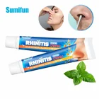 Sumifun 1 шт. для носа, для лечения ринитов Крем Для извинения синусита для освежения носа холодная прохладная головная боль снимает зуд загруженность носа снегоход