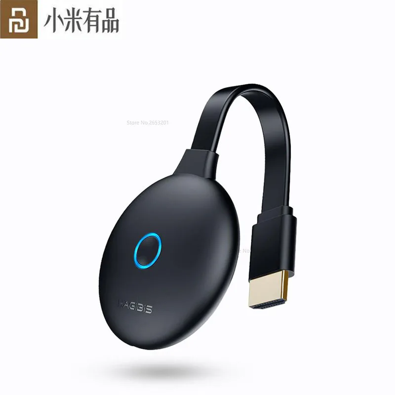 Беспроводной HD проектор Xiaomi Youpin hagides 2 4G + 5G маленький экран становится большим
