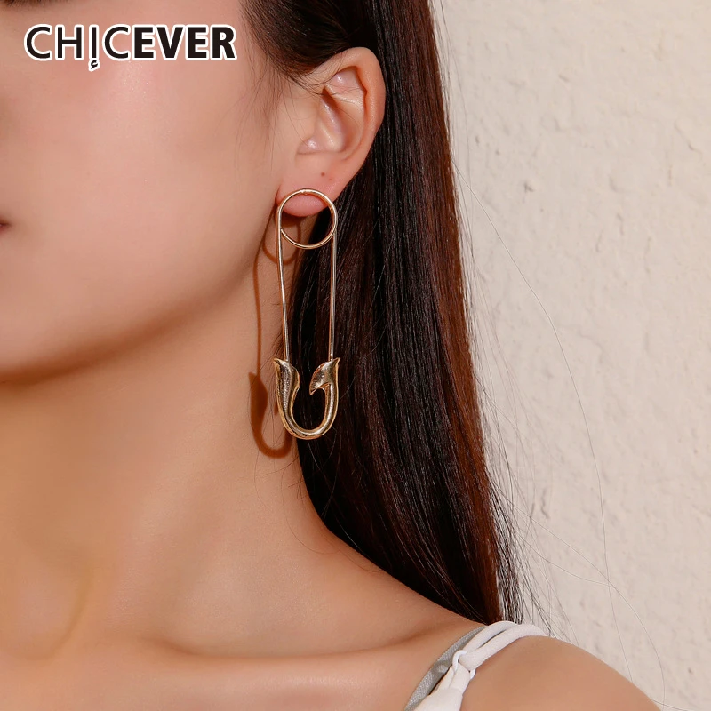 Женские металлические серьги CHICEVER регулируемые в Корейском стиле аксессуары для