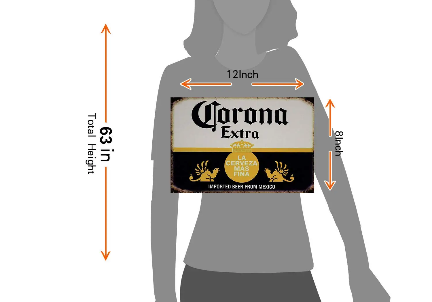 Оловянные знаки Corona Экстра пиво человек пещера Декор металлический знак