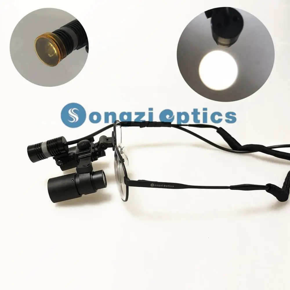 4X светильник титановые оправы бинокулярная ламсветильник высокой яркости|surgical