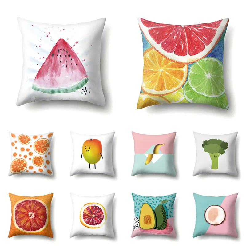 Чехол для подушки 45*45 Fruite печатные наволочки наволочка из полиэстера домашний