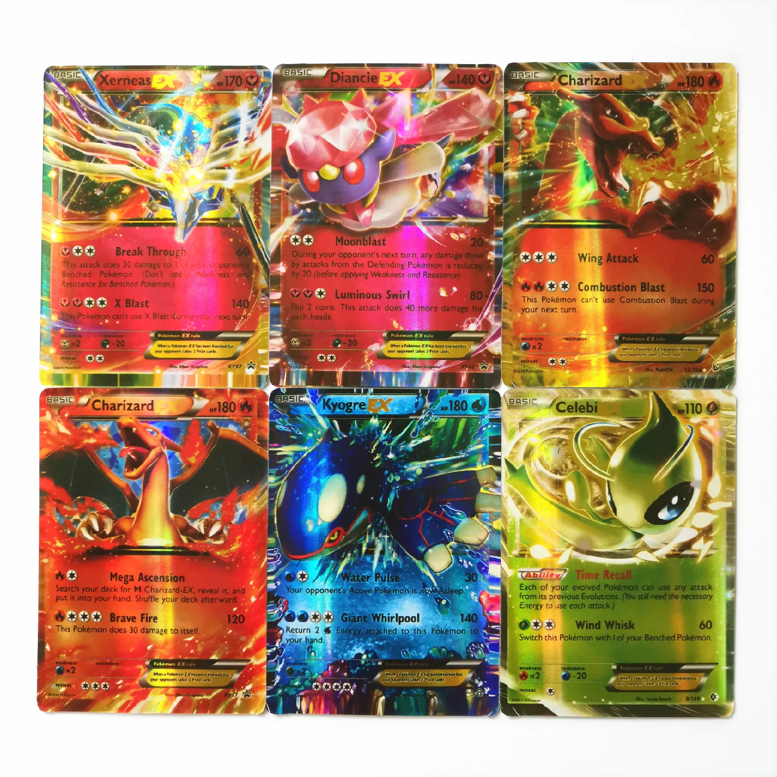 Pokemon EX Shining TAKARA TOMY карточная игра битва карт 100 шт Торговые игрушки для детей