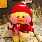 30 см плюшевые мягкие игрушки-утки Lalafanfan, кукла-утки, плюшевая игрушка в Корейском стиле Netred с гиалуроновой кислотой, маленькая Желтая утка, кукла-утки