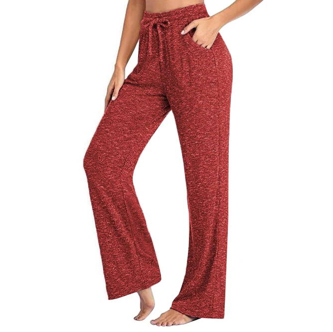 

New Sale Leggins Fashion women Casual Pants Yoga Pants Quick-Drying Trousers Wide Leg Pants Yoga Pants