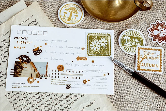 

46pcs/box Badges Series Sticker Students School Diary Decoration Office Vintage Stickers (ss-321)