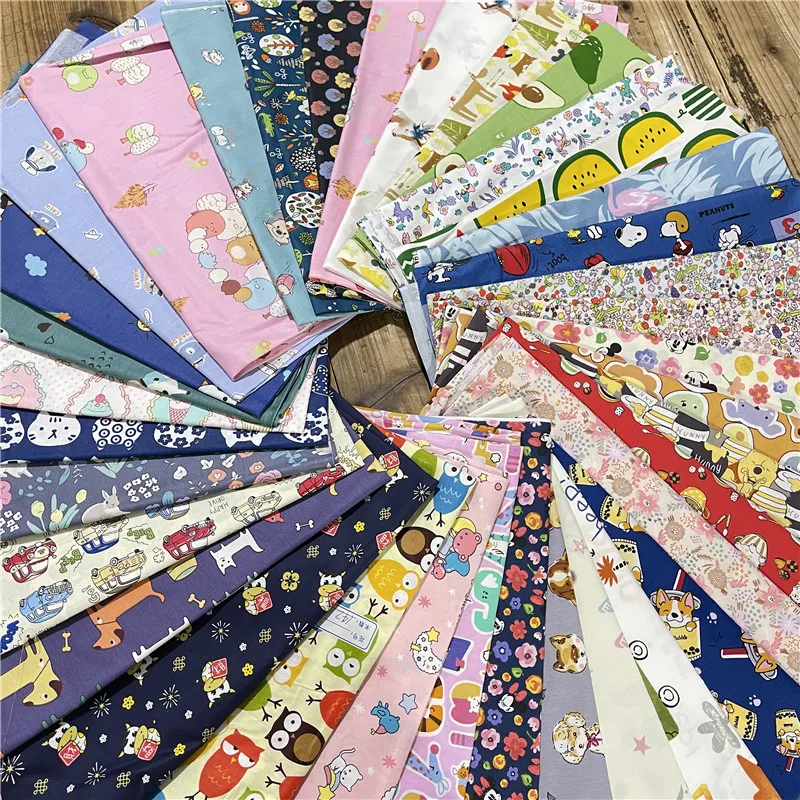 

7 pieces or 14 pieces at a loss clearance, the color is random, cartoon floral polka dot, pure color cotton cloth head 20cmX25cm