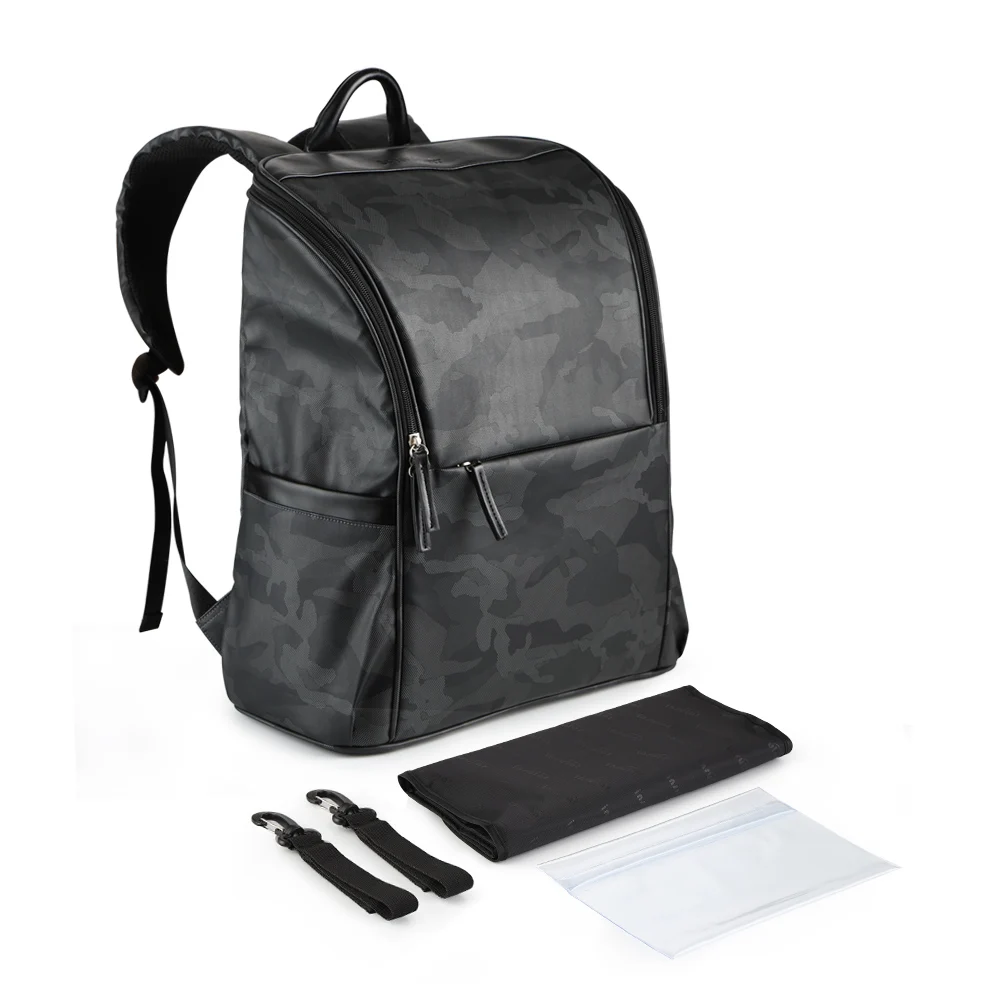 Камуфляжный дизайн милый большой емкости легкий серый mama mommy пеленки мешок booster