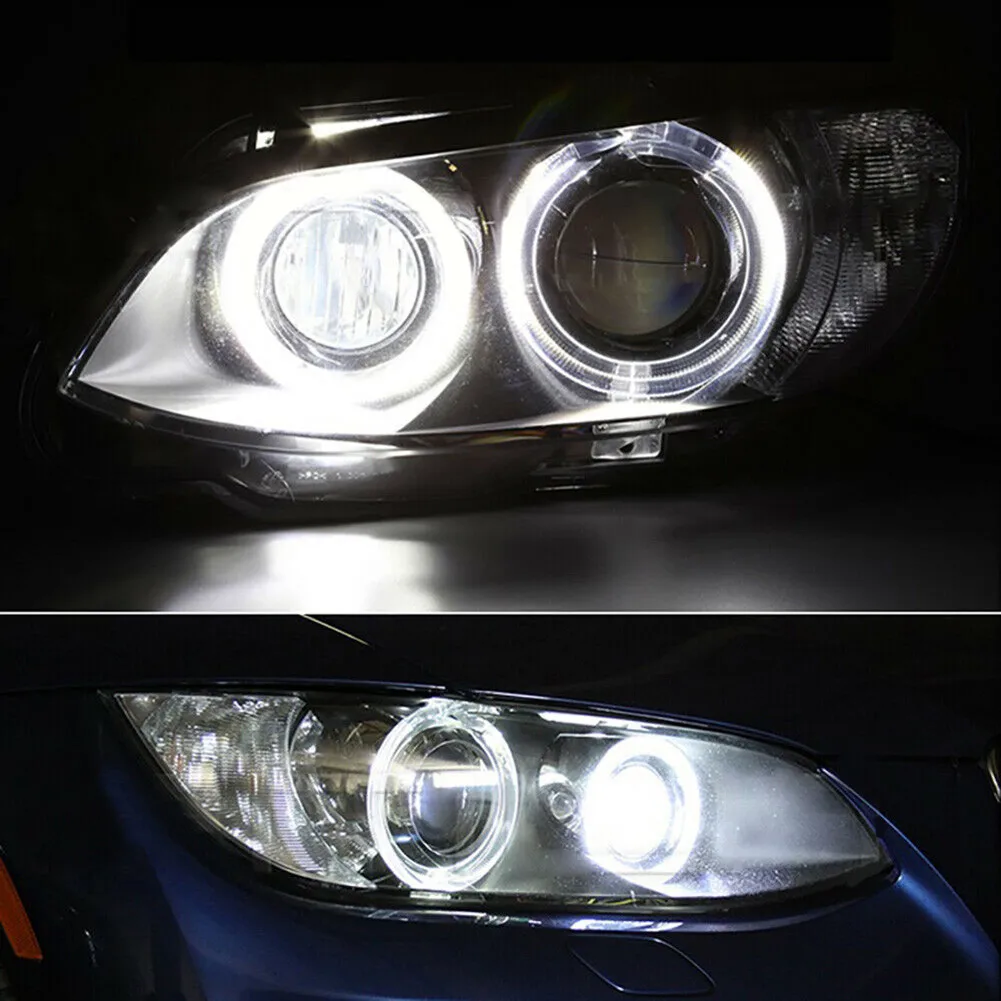 

10 Вт ангельские глазки 2 светодиодный ные лампы E39 E60 для BMW гало запчасти и автомобильные аксессуары высококачественные и прочные Автомобил...