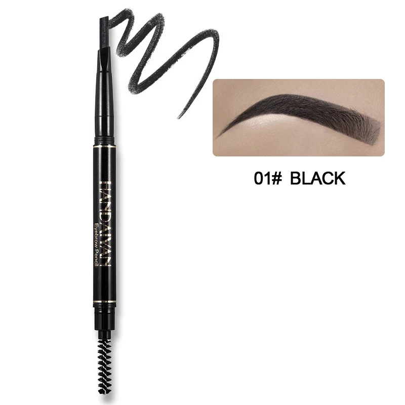 

New Waterproof Double-ended Eyebrow Pencil Eye Brow Enhancer Makeup Eyeliner Pen Makeup Eyebrow Pen maquiagem TSLM1