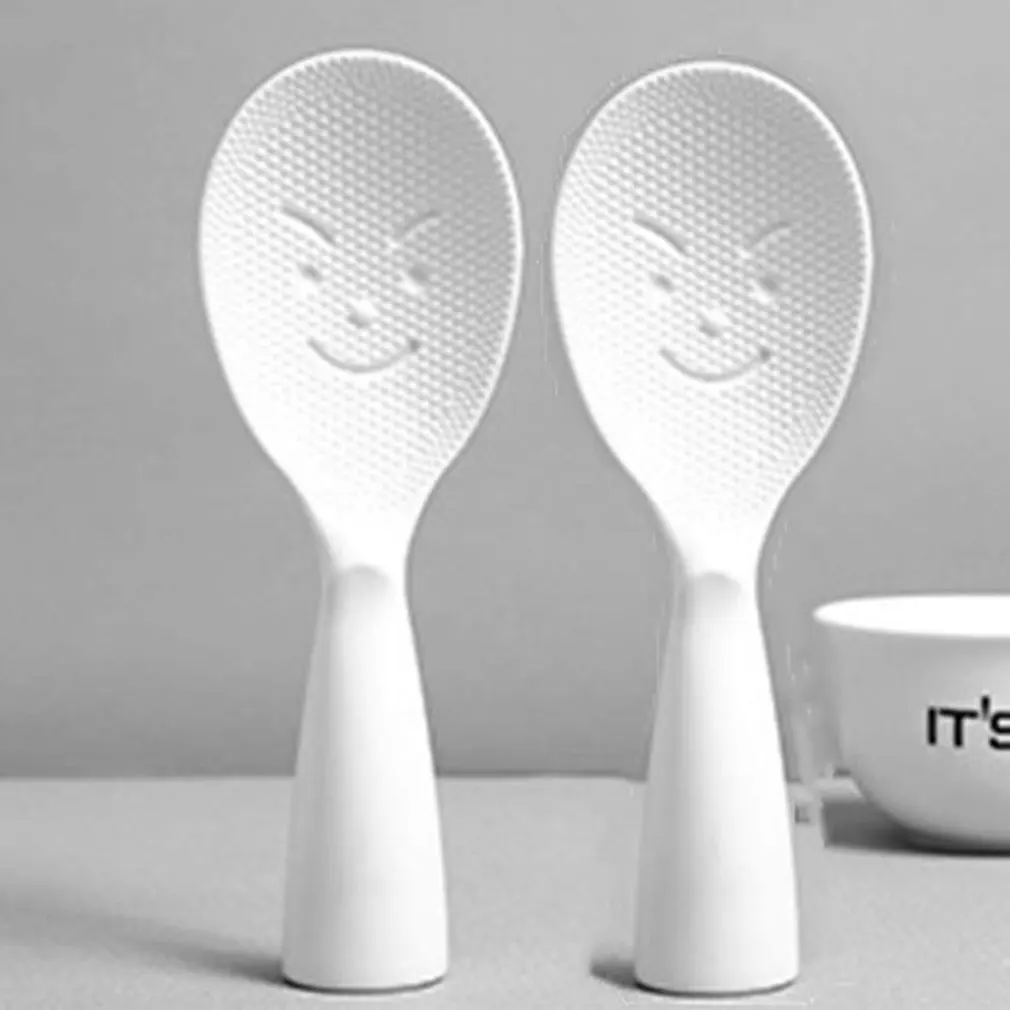 

Rice Paddle Non-Stick Rice Spoon Stand-up Serving Rice Spatula Strong And Durable Rice Paddles Rice Spoon