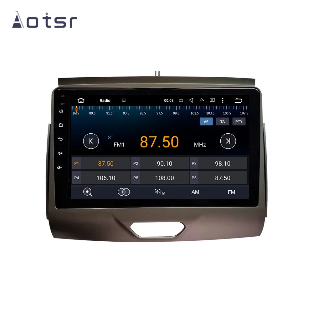 DSP Android 9 Автомобильный gps навигатор dvd-плеер для Ford Ranger/Everest- автомобильное Стерео Радио мультимедийный плеер головное устройство
