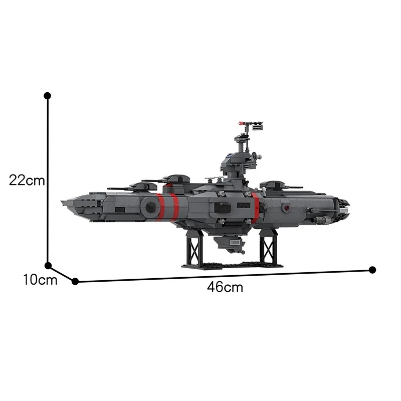

978 Piece Bricks Space Wars Military Battleship Spaceship MOC Blocks Boy Birthday Christmas Gifts Kids Toys For Children