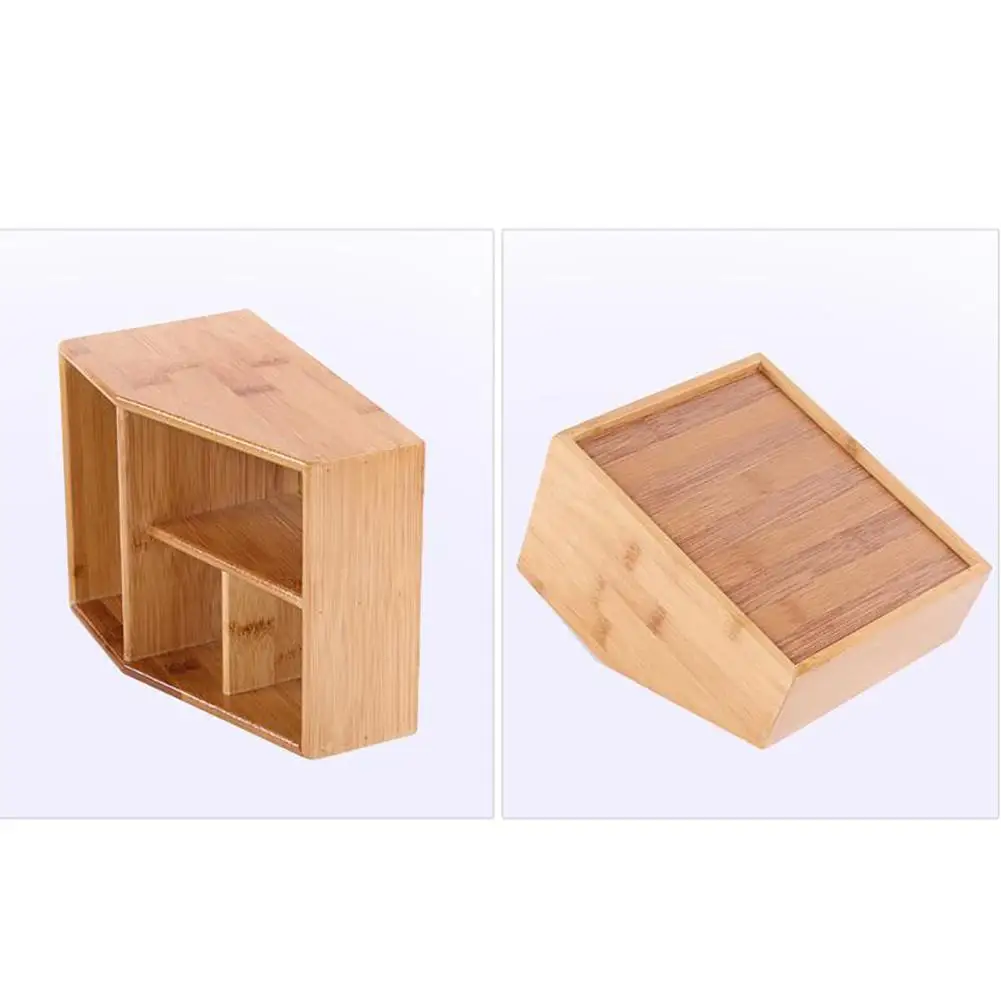 Многофункциональная коробка для салфеток инновационный бамбуковый Настольный