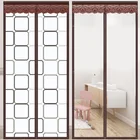 Новинка 2021, модная Изолированная дверная занавеска, магнитная теплоизоляционная дверь, для комнаты кондиционера, обогревателя