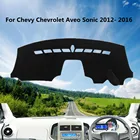 Коврик для приборной панели автомобиля Chevy Chevrolet Aveo Sonic 2012- 2015 2016