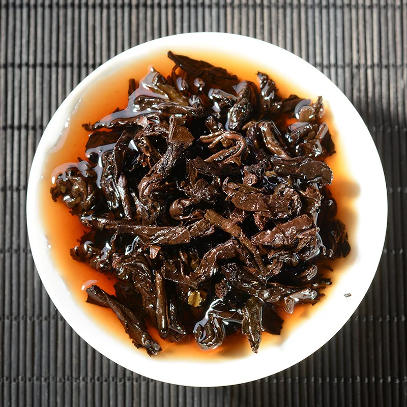 

The Oldest pu'er Tea Chinese Yunnan Old Ripe pu'er 250g China Tea Health Care Pu'er Tea Brick For Weight Lose Tea Houseware