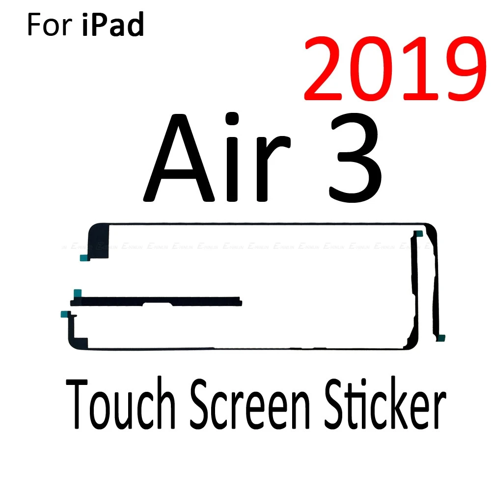5 компл. Пластиковая рамка средней рамки 3 м клейкая наклейка для iPad Air 2020 2019 Mini 1 2 4