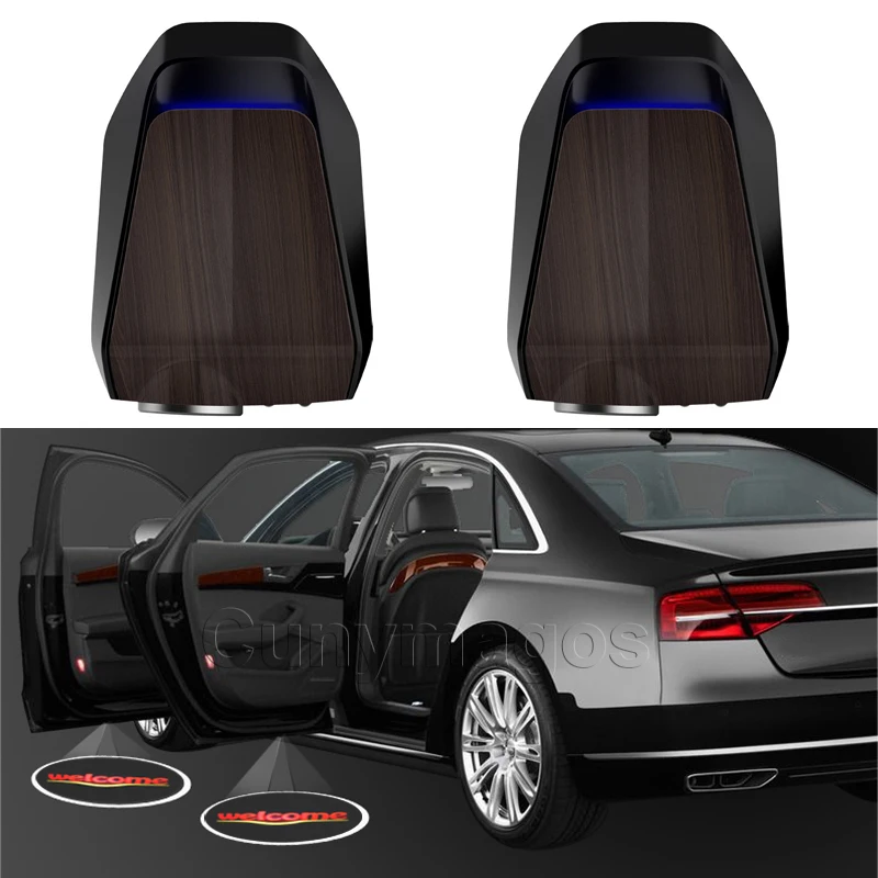 Беспроводной автомобильный проектор с логотипом на дверь 2 шт.|Декоративная