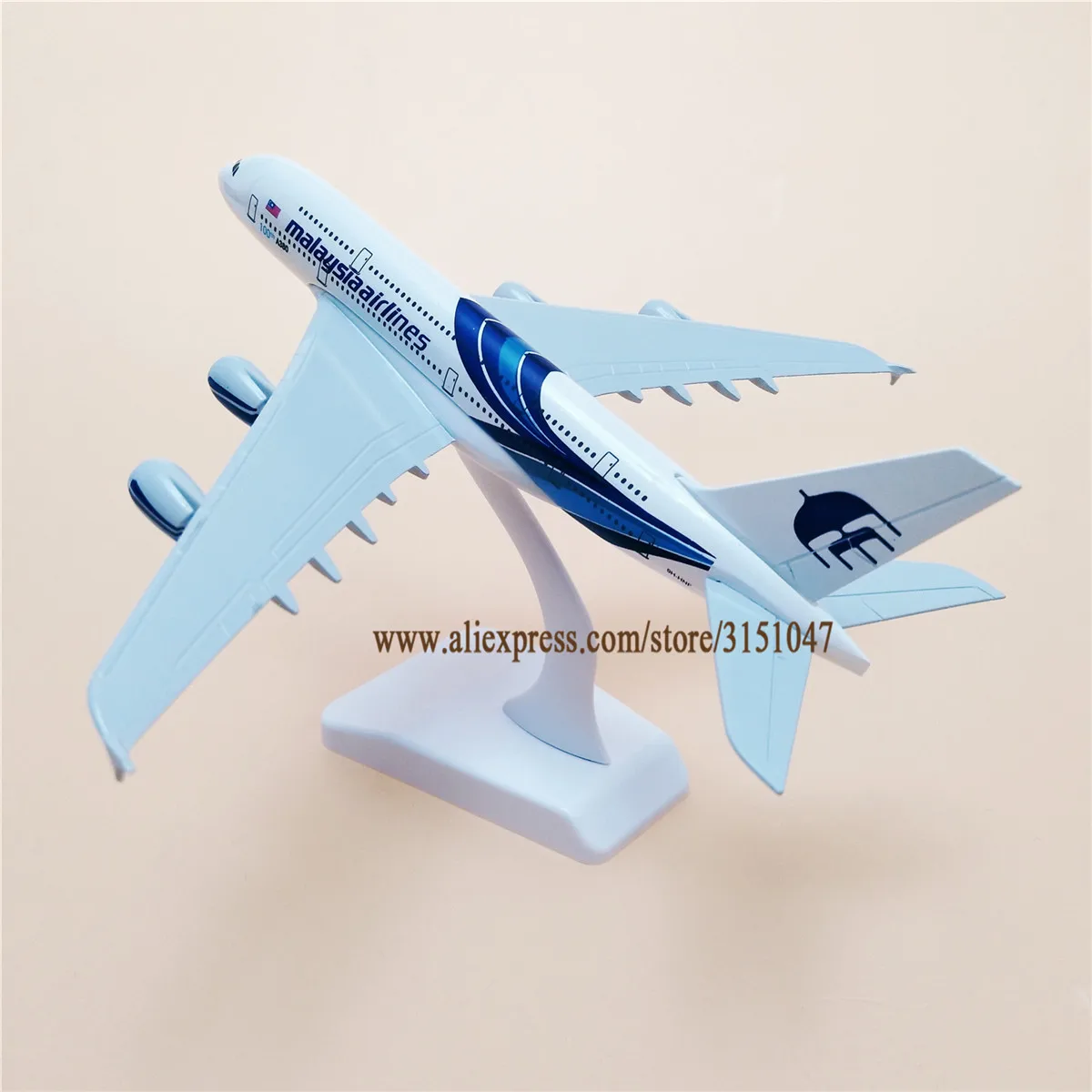 

20cm Air Malaysia Airlines A380 Airbus 380 Airways Plane Model Alloy Metal Scale Diecast Airplane Model Aircraft Kids Toys