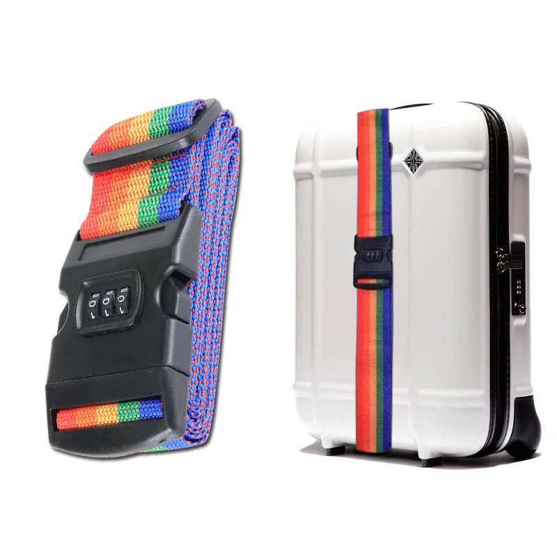 Дорожные аксессуары регулируемый нейлоновый ремешок для багажа длиной 200 см|travel