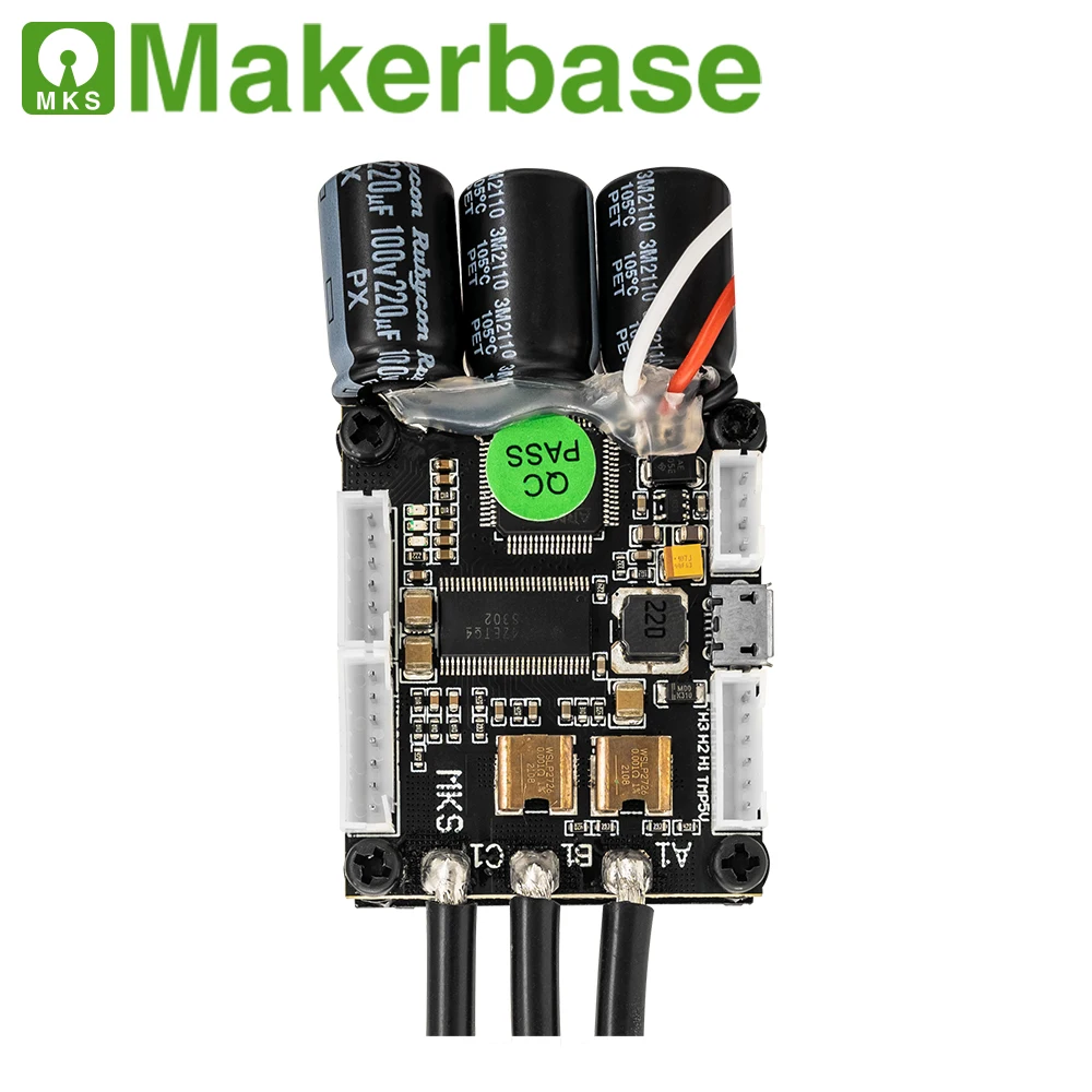Makerbase VESC MINI 4 20 электрический регулятор скорости для скейтборда с радиатором 12s ESC
